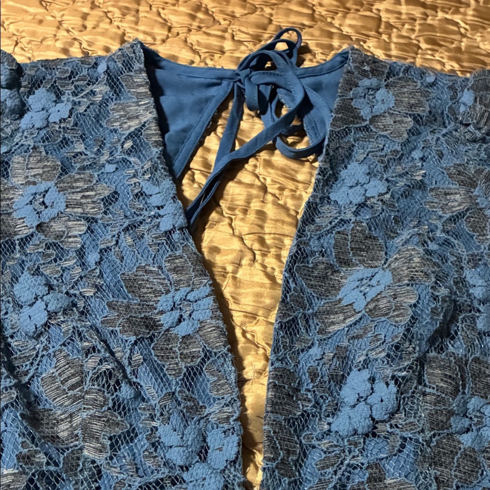 Elegant Blue Lace Women’s Intimate